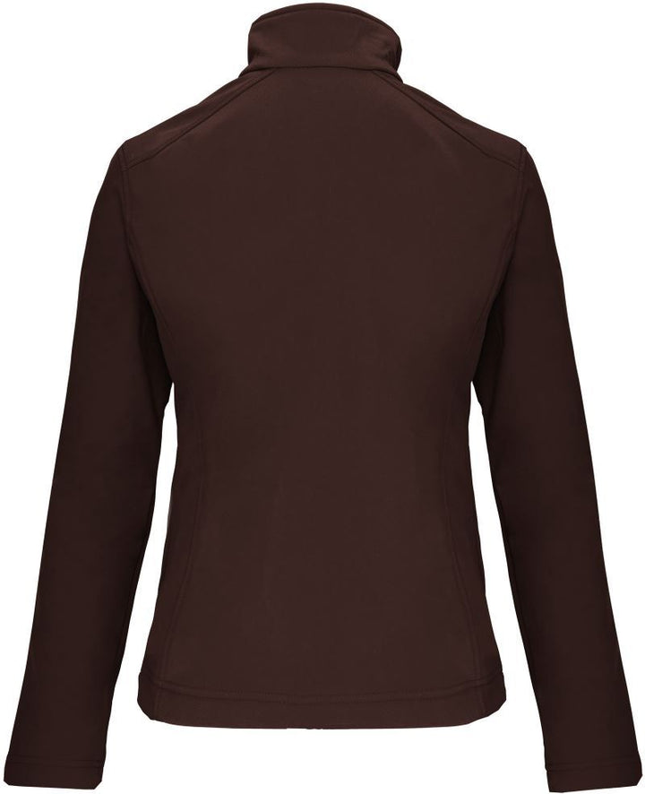 K 400 | Damen 3-Lagen Softshell Jacke (chocolate)