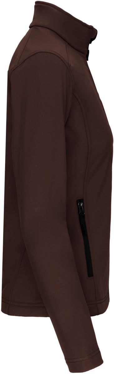 K 400 | Damen 3-Lagen Softshell Jacke (chocolate)