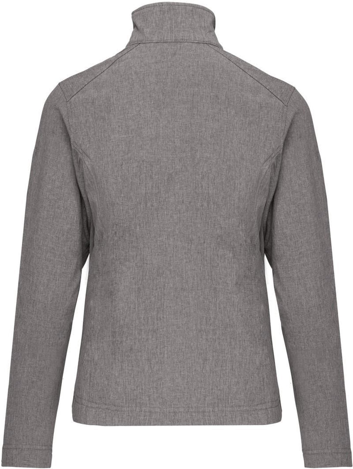 K 400 | Damen 3-Lagen Softshell Jacke (marl grey)