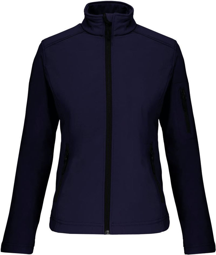 K 400 | Damen 3-Lagen Softshell Jacke (navy)