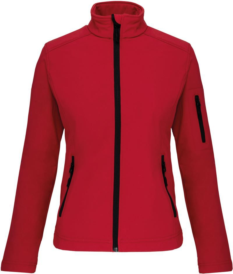 K 400 | Damen 3-Lagen Softshell Jacke (red)