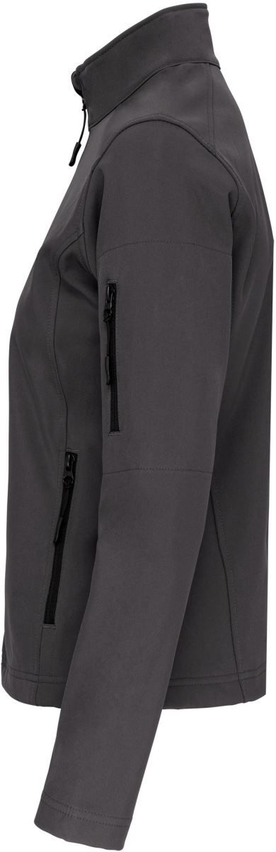 K 400 | Damen 3-Lagen Softshell Jacke (titanium)