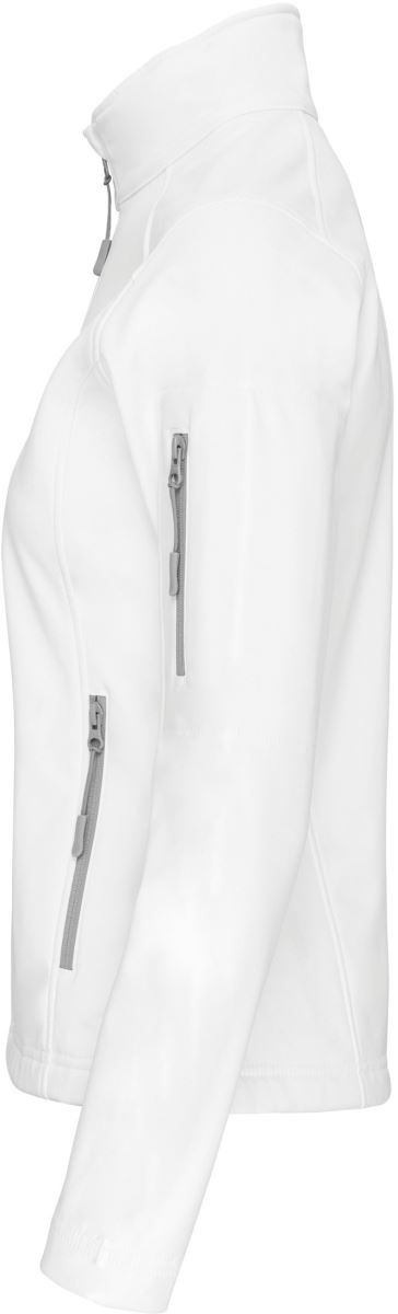 K 400 | Damen 3-Lagen Softshell Jacke (white)