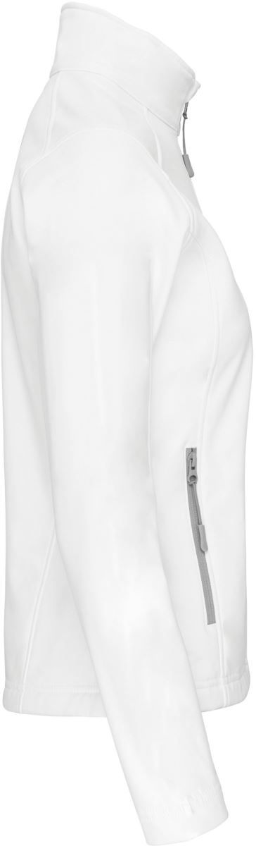 K 400 | Damen 3-Lagen Softshell Jacke (white)