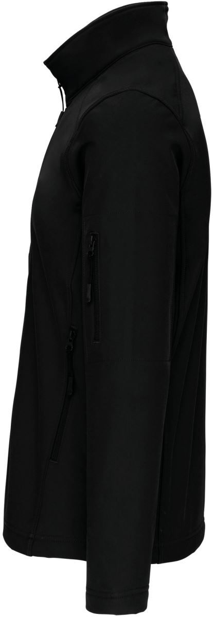 K 401 | Herren 3-Lagen Softshell Jacke (black)