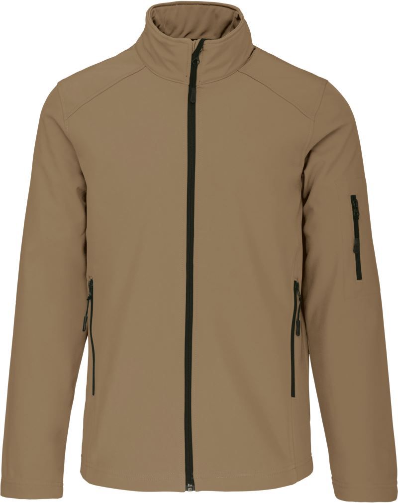 K 401 | Herren 3-Lagen Softshell Jacke (camel)