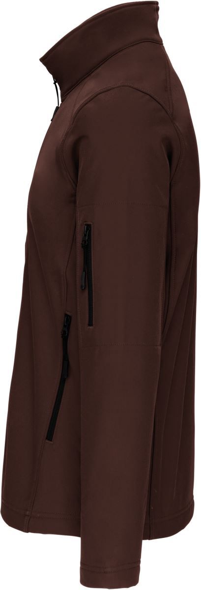 K 401 | Herren 3-Lagen Softshell Jacke (chocolate)
