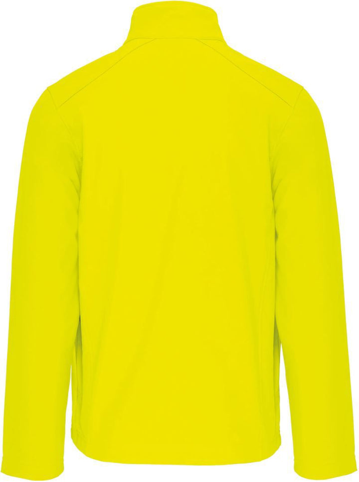K 401 | Herren 3-Lagen Softshell Jacke (fluorescent yellow)