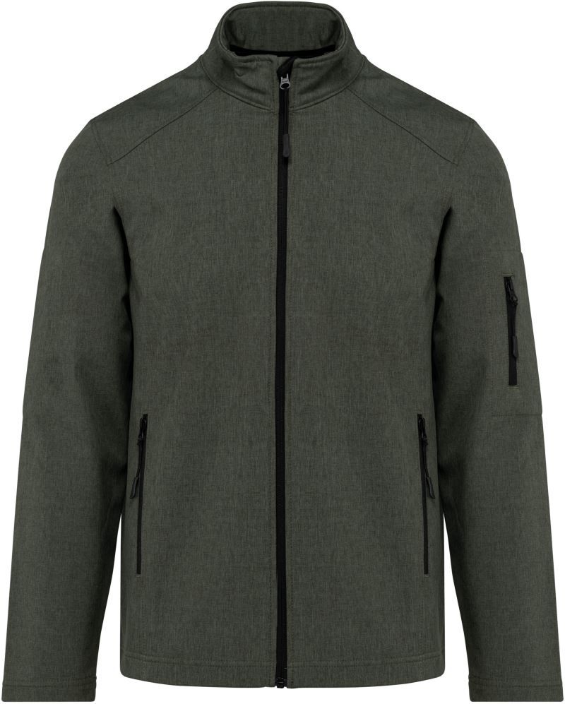 K 401 | Herren 3-Lagen Softshell Jacke (marl green)