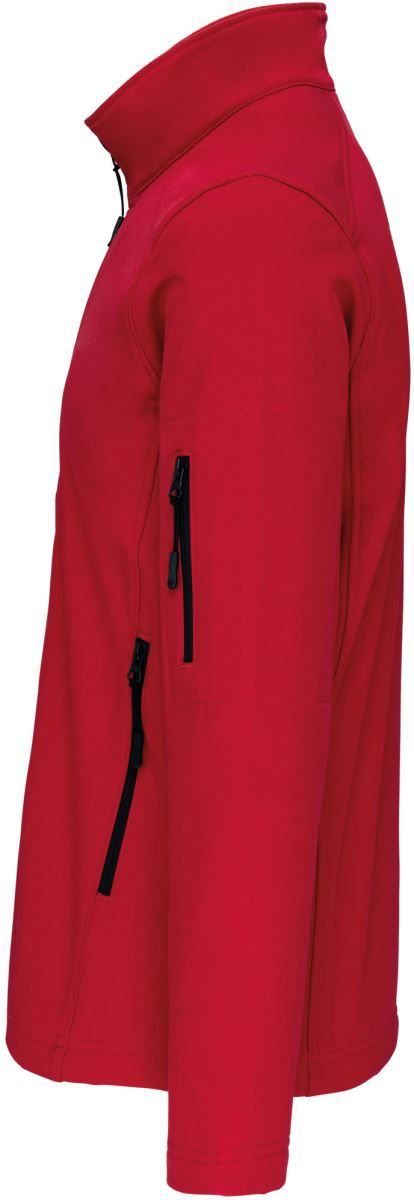 K 401 | Herren 3-Lagen Softshell Jacke (red)