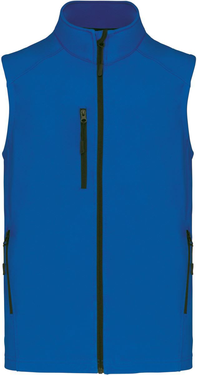 K 403 | Herren 3-Lagen Softshell Gilet (aqua blue)