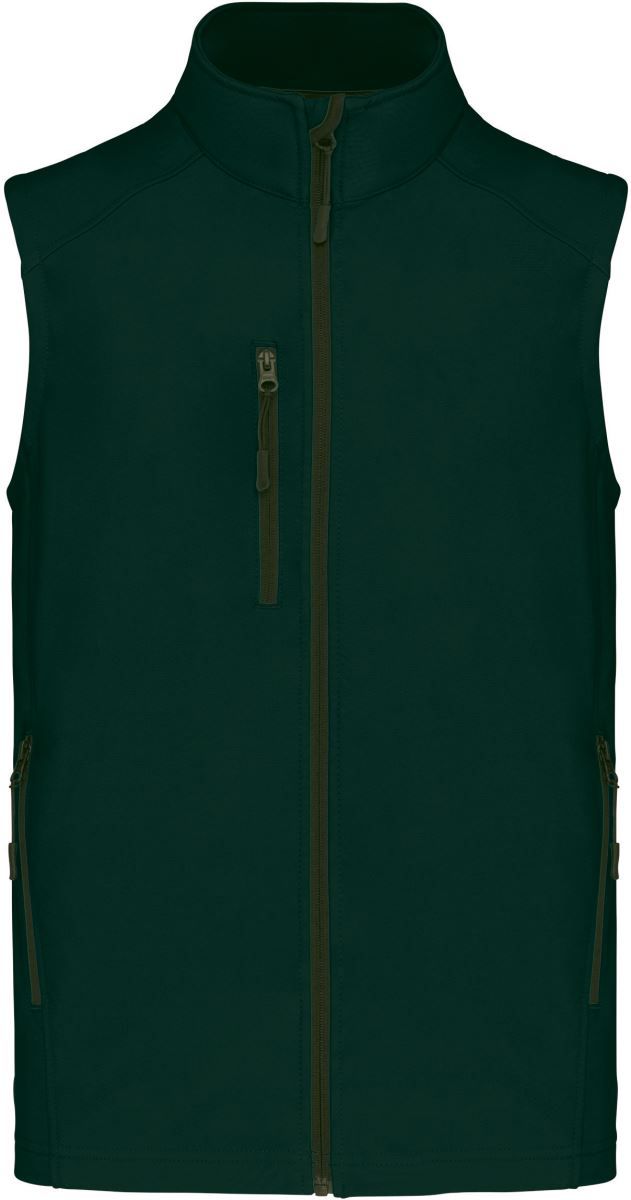 K 403 | Herren 3-Lagen Softshell Gilet (bottle green)