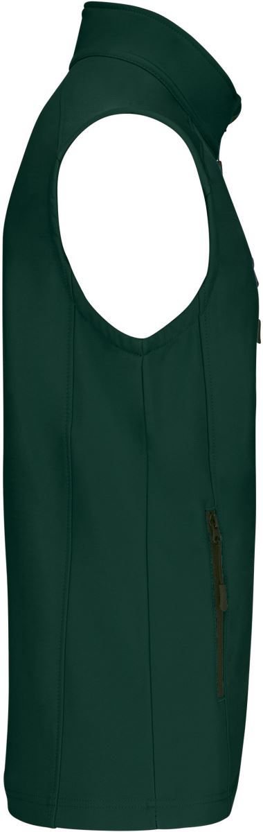K 403 | Herren 3-Lagen Softshell Gilet (bottle green)