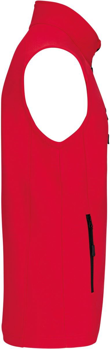 K 403 | Herren 3-Lagen Softshell Gilet (red)