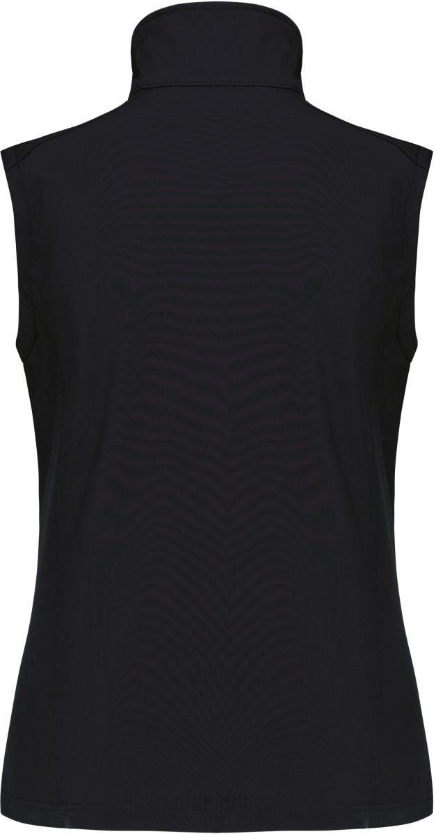 K 404 | Damen 3-Lagen Softshell Gilet (black)