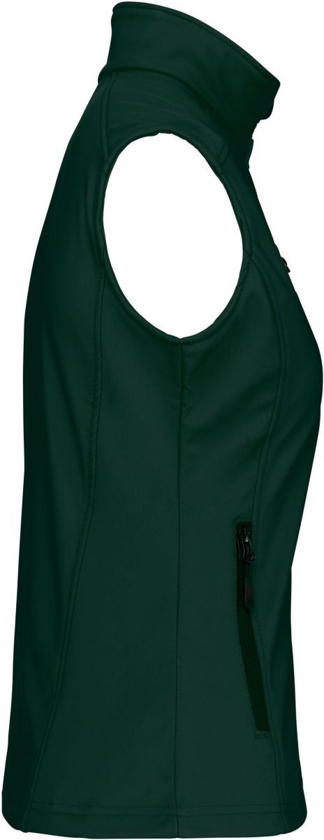K 404 | Damen 3-Lagen Softshell Gilet (bottle green)