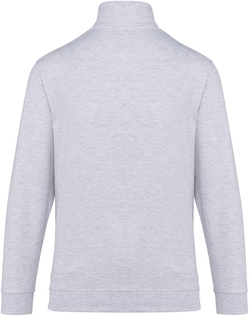 K 478 | Sweater mit 1/4 Zip (ash heather)