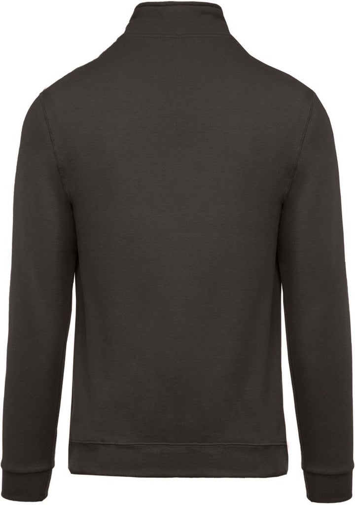 K 478 | Sweater mit 1/4 Zip (dark grey)