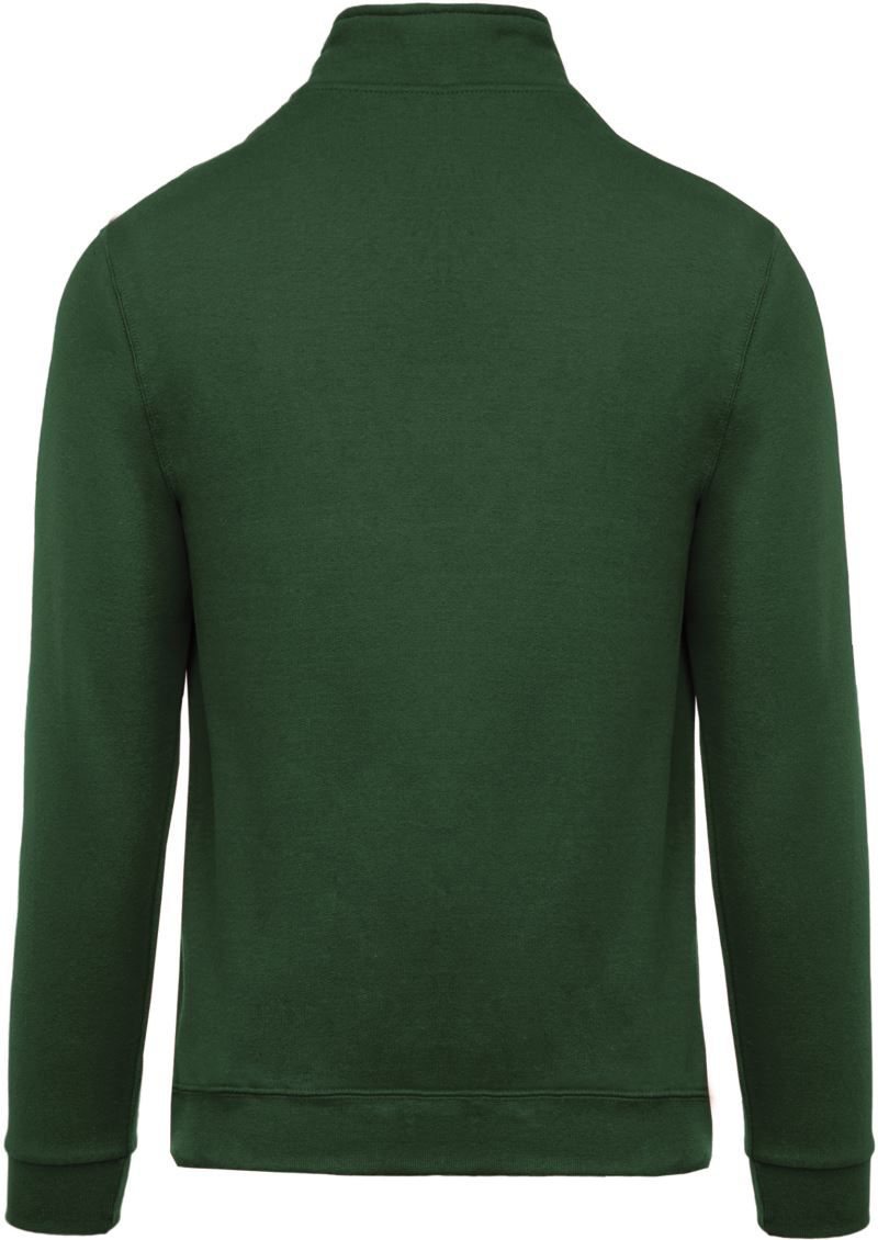 K 478 | Sweater mit 1/4 Zip (forest green)