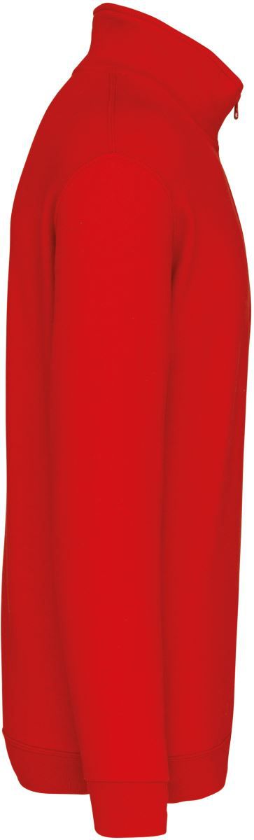 K 478 | Sweater mit 1/4 Zip (red)