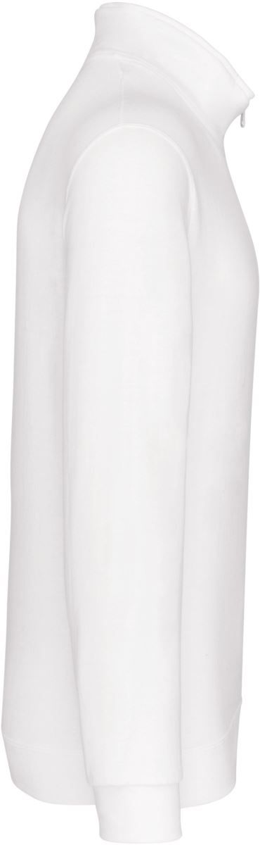 K 478 | Sweater mit 1/4 Zip (white)