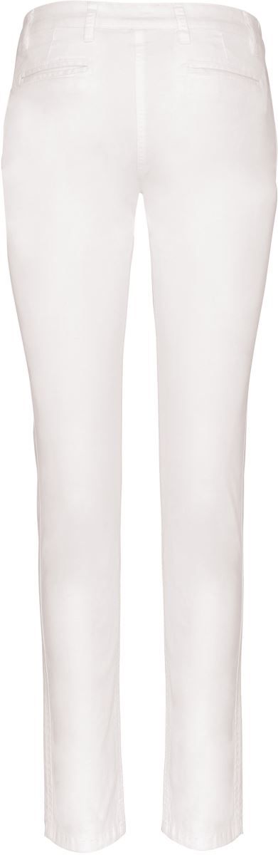 K 741 | Damen Chino Hose (white)