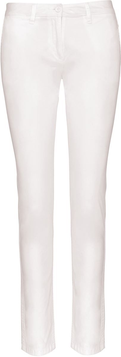 K 741 | Damen Chino Hose (white)