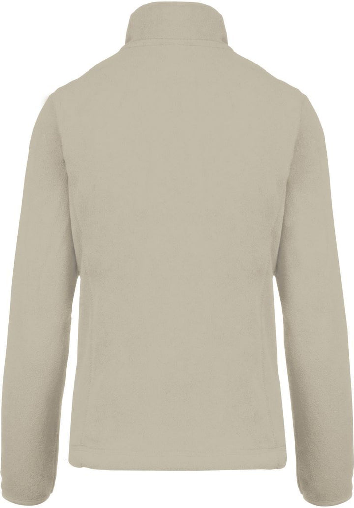 K 907 | Damen Microfleece Jacke "Maureen" (beige)