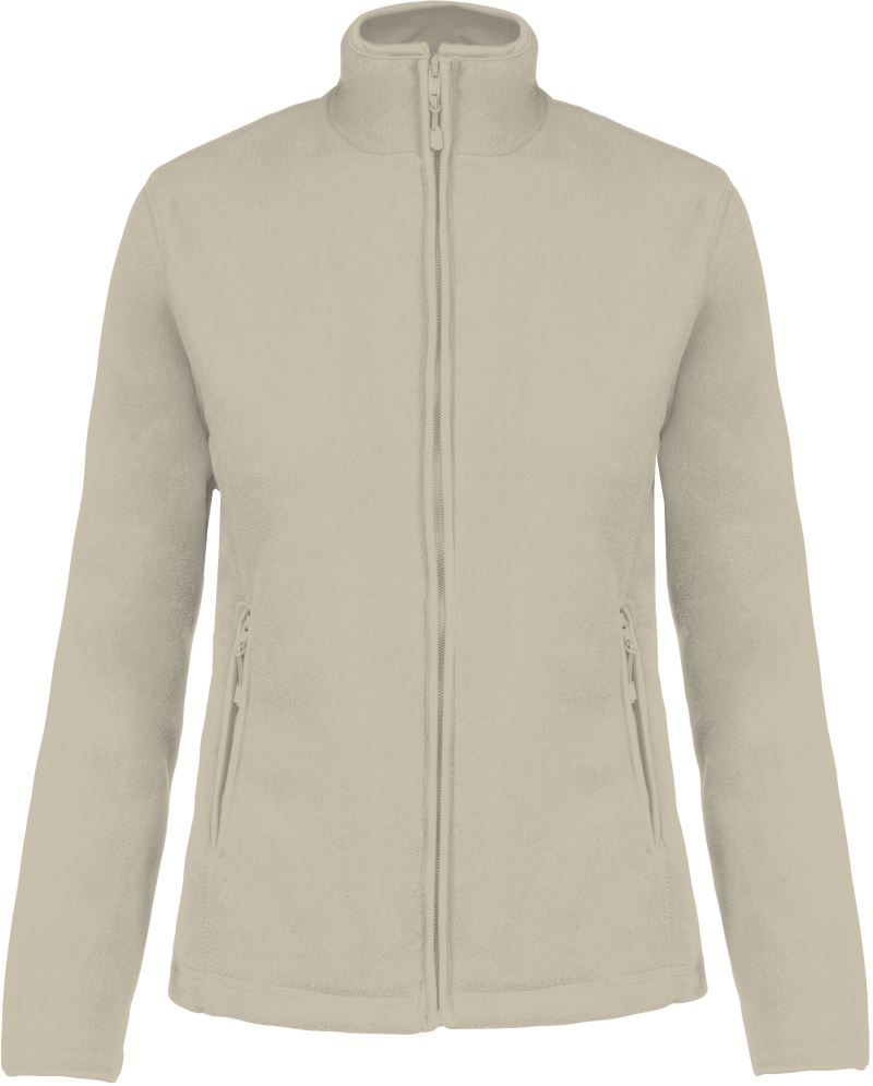 K 907 | Damen Microfleece Jacke "Maureen" (beige)