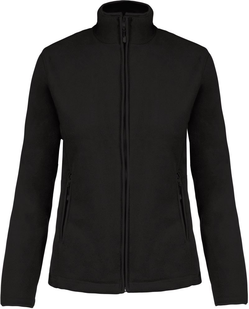 K 907 | Damen Microfleece Jacke "Maureen" (black)