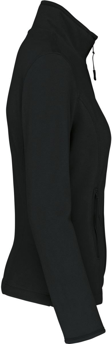 K 907 | Damen Microfleece Jacke "Maureen" (black)