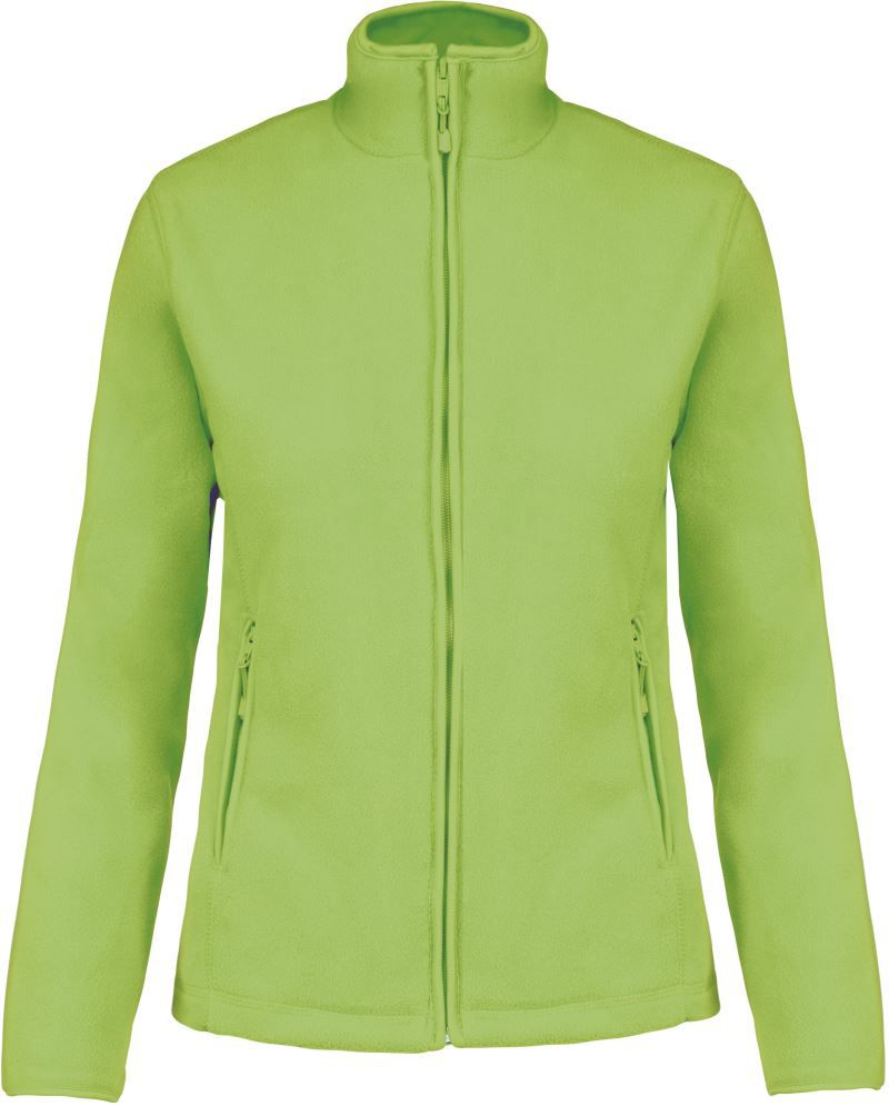 K 907 | Damen Microfleece Jacke "Maureen" (lime)