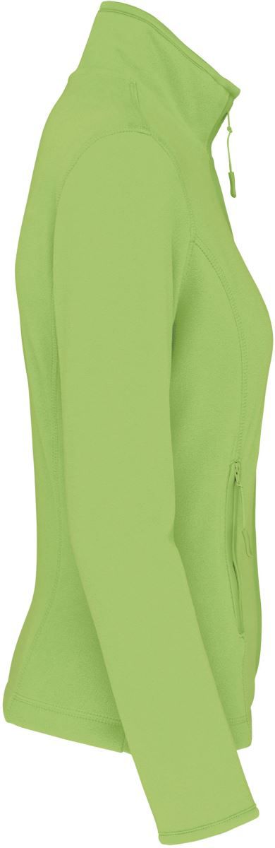 K 907 | Damen Microfleece Jacke "Maureen" (lime)