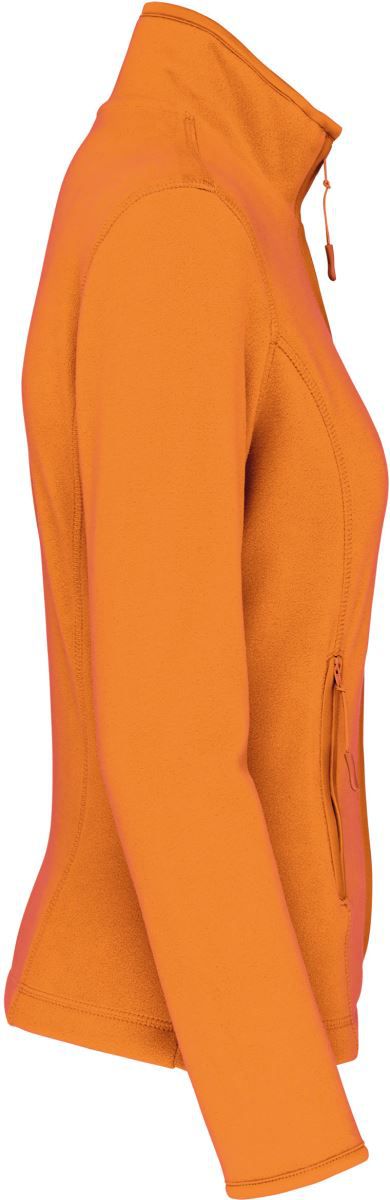 K 907 | Damen Microfleece Jacke "Maureen" (orange)