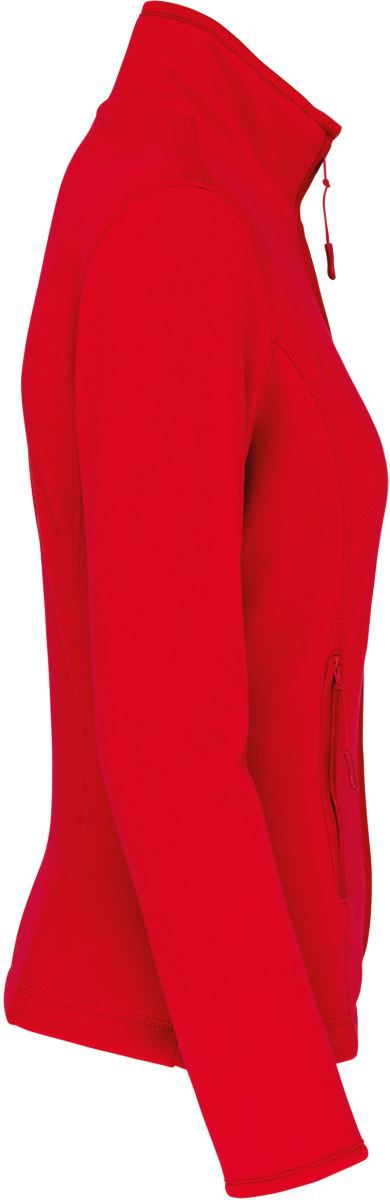 K 907 | Damen Microfleece Jacke "Maureen" (red)