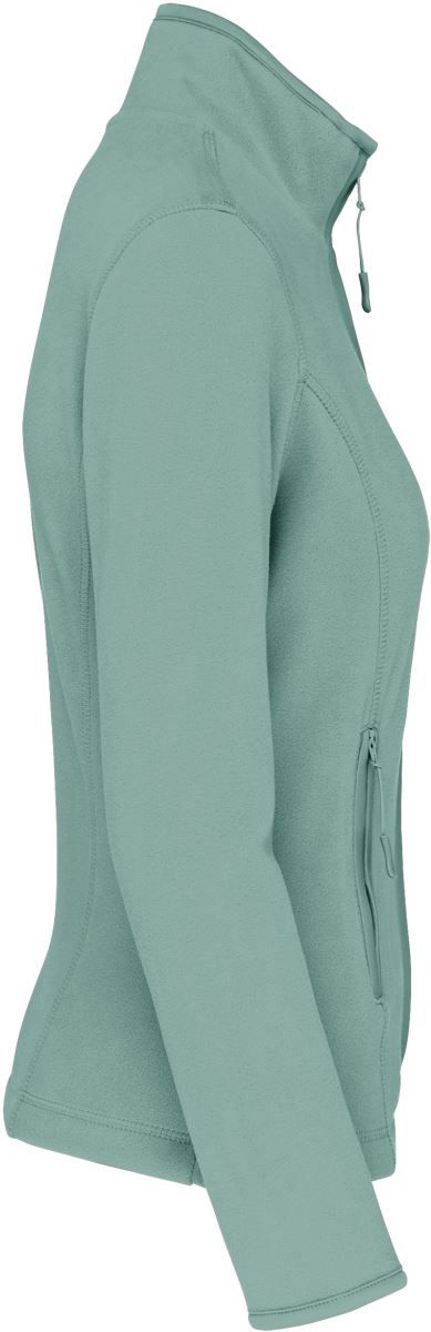 K 907 | Damen Microfleece Jacke "Maureen" (sage)