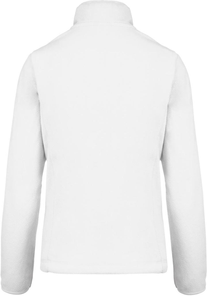 K 907 | Damen Microfleece Jacke "Maureen" (white)