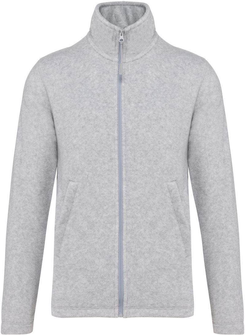 K 911 | Microfleece Jacke "Falco" (ash heather)
