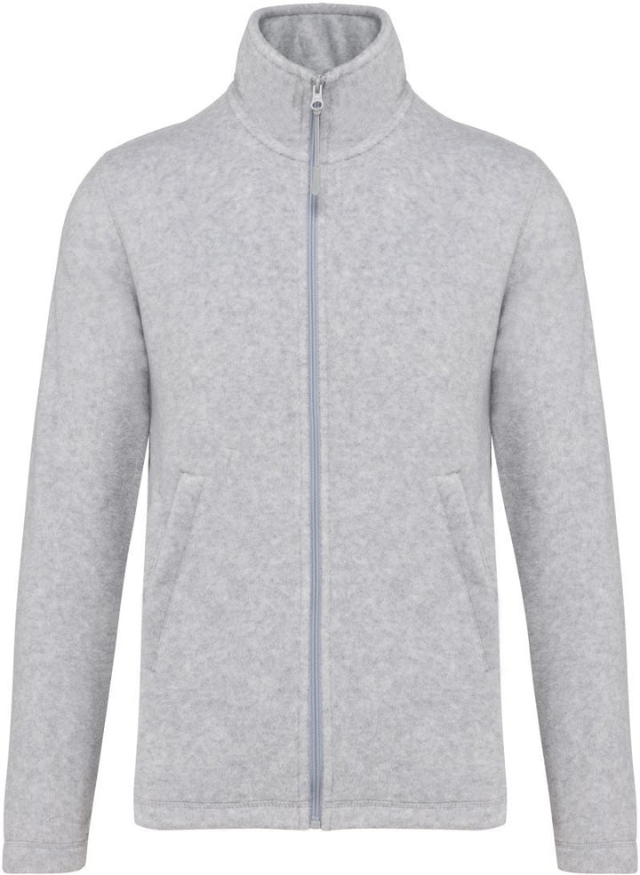 K 911 | Microfleece Jacke "Falco" (ash heather)