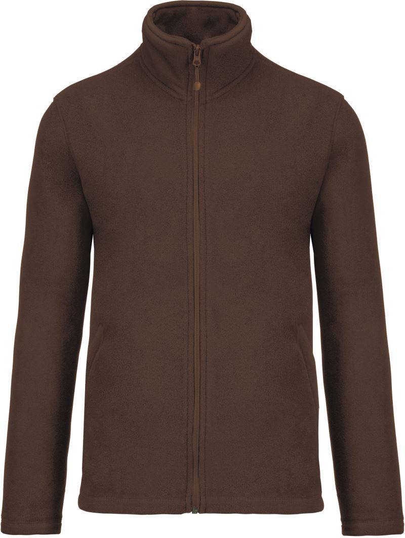 K 911 | Microfleece Jacke "Falco" (chocolate)