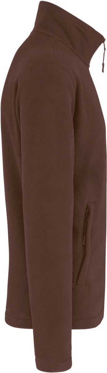 K 911 | Microfleece Jacke "Falco" (chocolate)