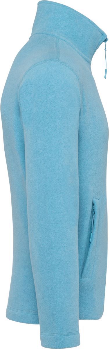 K 911 | Microfleece Jacke "Falco" (cloudy blue heather)
