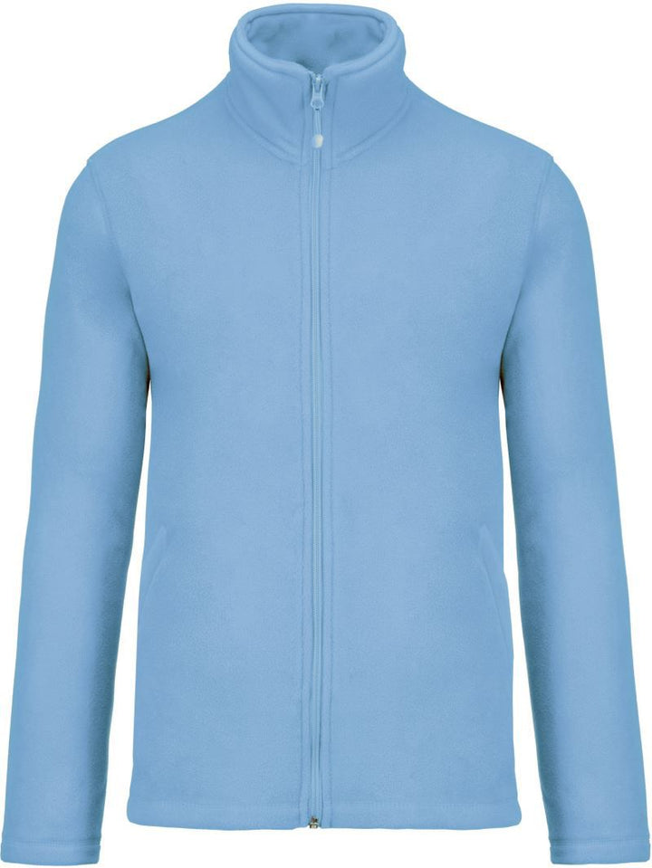 K 911 | Microfleece Jacke "Falco" (sky blue)