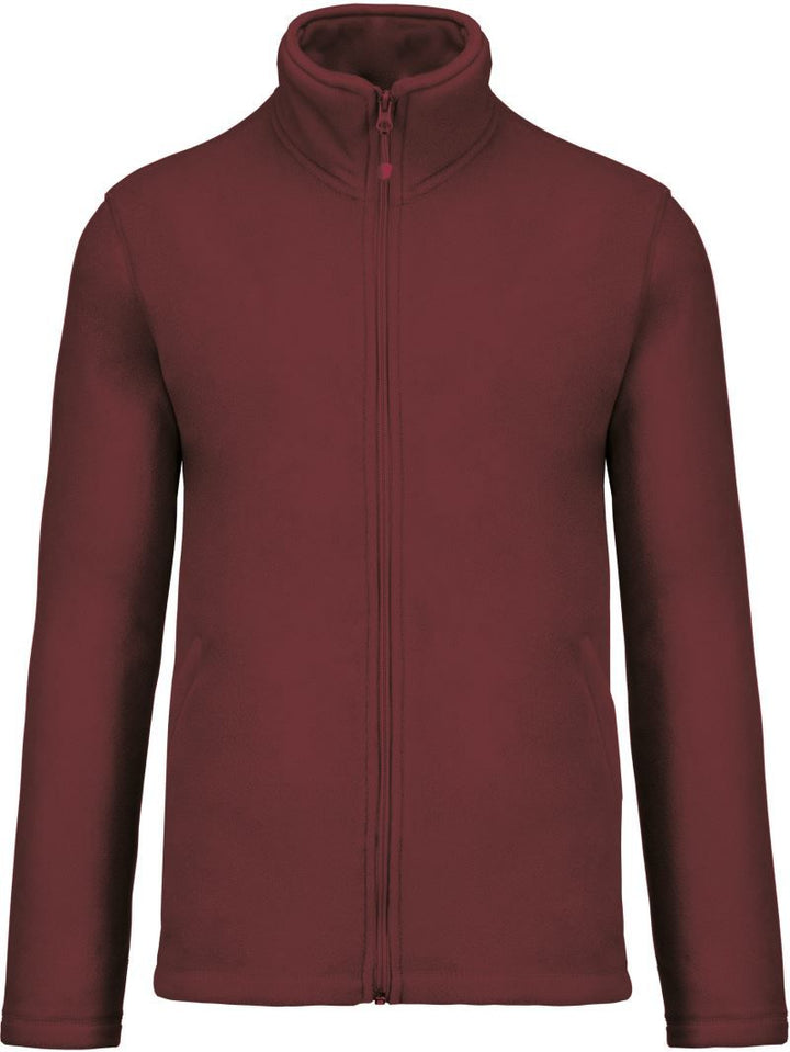 K 911 | Microfleece Jacke "Falco" (wine)
