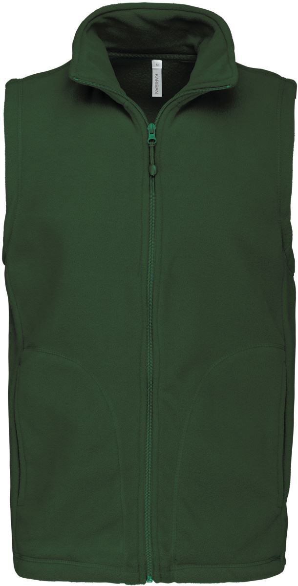 K 913 | Microfleece Gilet "Luca" (forest green)