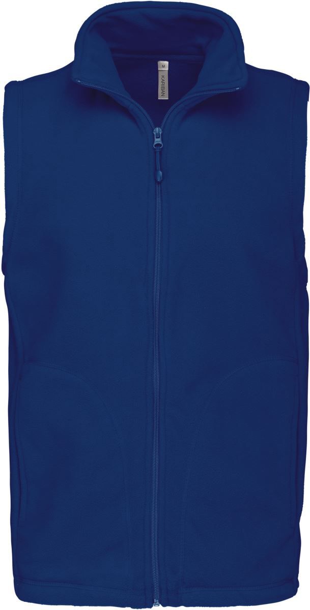 K 913 | Microfleece Gilet "Luca" (true indigo)