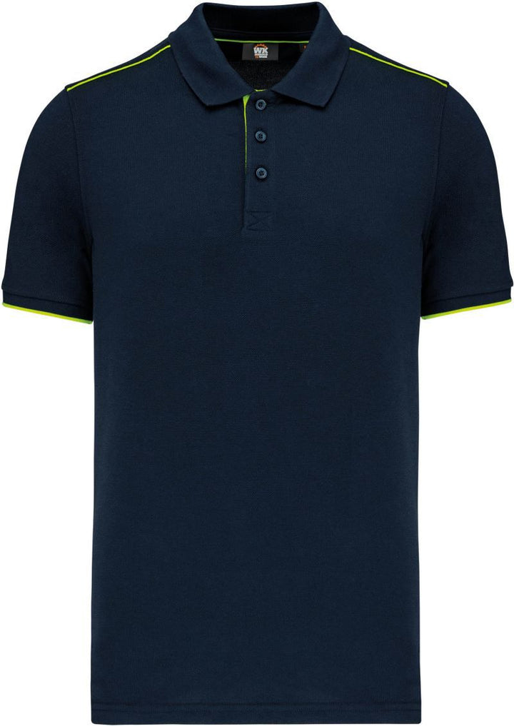 WK 270 | Herren Workwear Piqué Polo "Day-to-Day" (fluorescent-yellow)