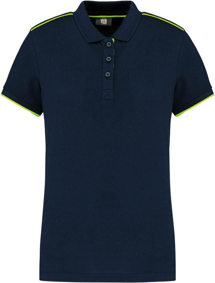 WK 271 | Damen Workwear Piqué Polo "Day-to-Day" (fluorescent-yellow)