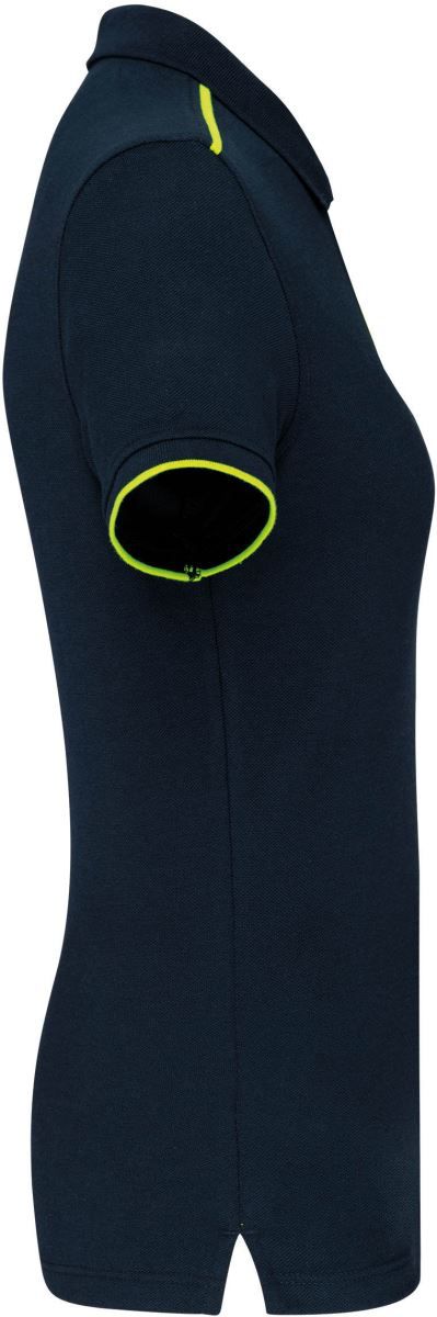 WK 271 | Damen Workwear Piqué Polo "Day-to-Day" (fluorescent-yellow)
