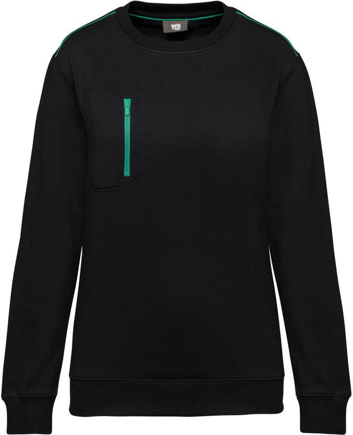 WK 403 | Workwear Sweater "Day-to-Day" (kelly-green)